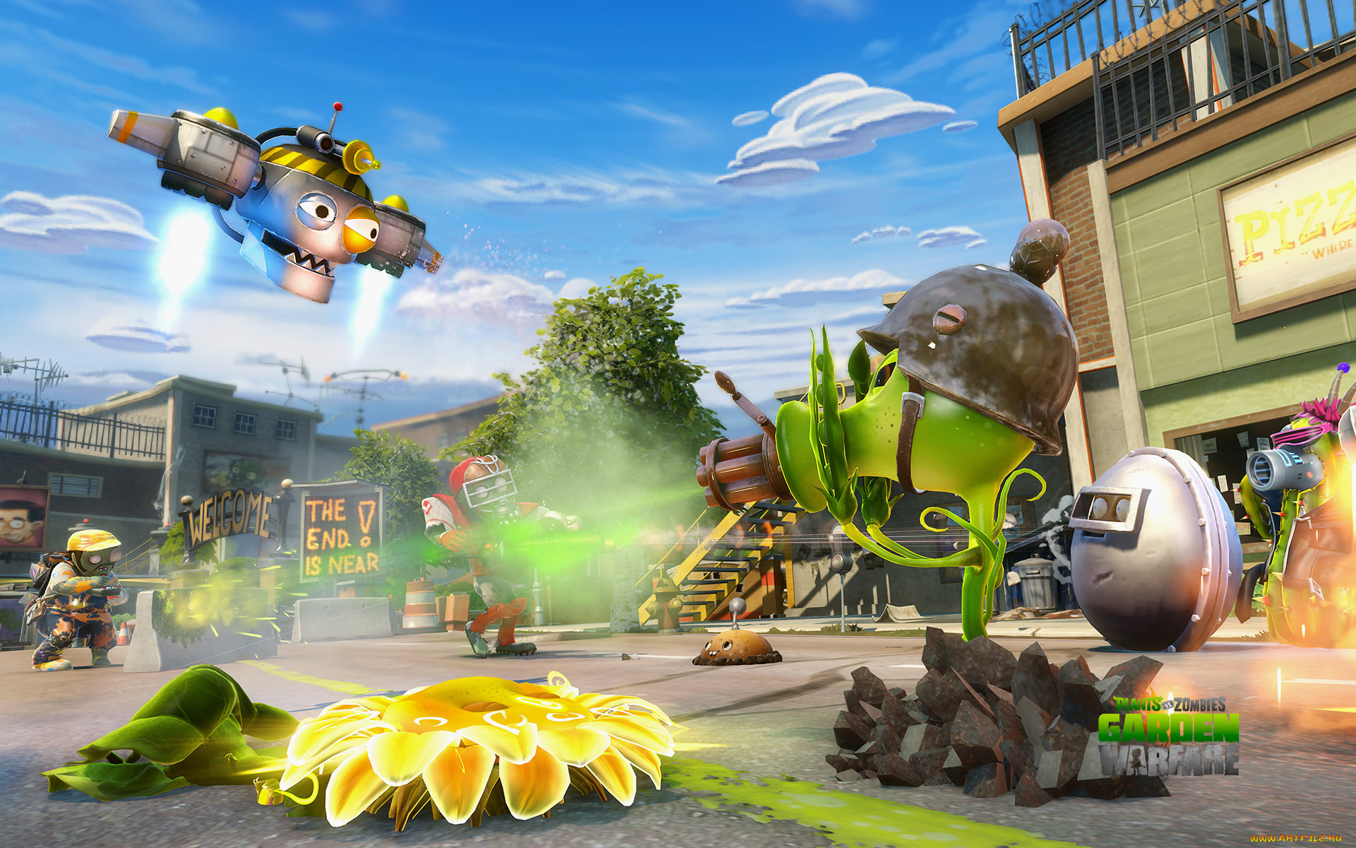 Plants vs zombies garden warfare 1